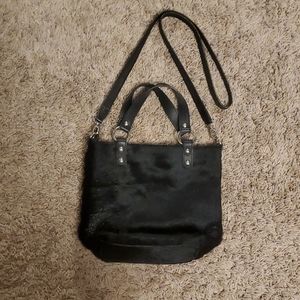 Maurizio Taiuti Genuine Black Leather Purse